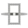 Engagement Wedding Ring Real Natural Diamond I1 G 0.55 Ct Prong Set 14K Yellow Gold/White Gold/Rose Gold With Certificate