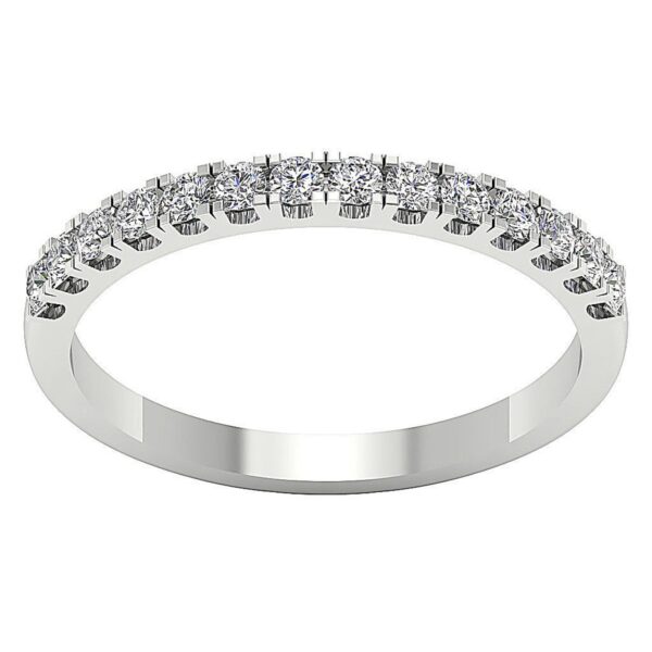 I1 E 0.45 Ct Natural Round Diamond Engagement Ring for Chritmas 14K Solid White Gold/Yellow Gold/Rose Gold With Authenticate Certificate