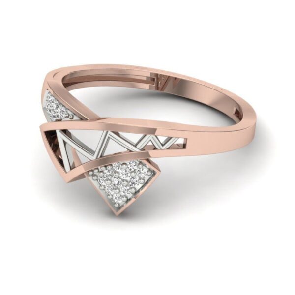 Stunning VS1 F 0.10Ct Real Diamond Eternity Wedding Christmas Gift Ring 14Kt White Gold/Yellow Gold/Rose Gold with Authenticate Certificate