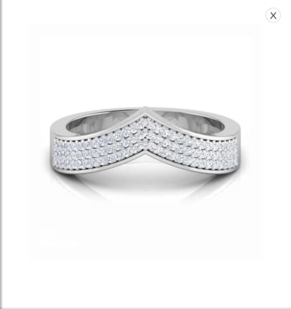 Trio Raw SI F-G 0.25Ct Real Diamond Wedding Christmas Gift Ring 14Kt White Gold/Yellow Gold/Rose Gold with Authenticate Certificate