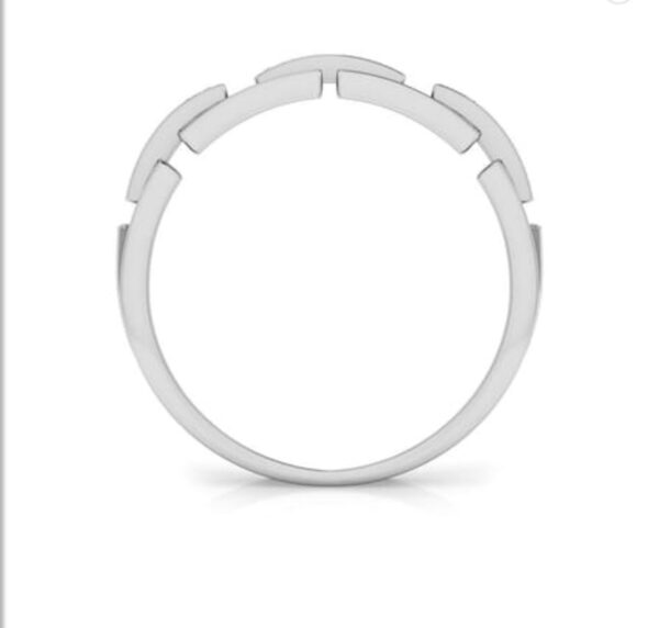 Designer Women's Band SI FG 0.16Ct Real Diamond Wedding Christmas Gift Ring 14Kt White Gold/Yellow Gold/Rose Gold Authenticate Certificate