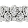 Eternity Engagement Ring I1 G 3.10Ct Genuine Diamond Prong Bezel Set 14K Yellow Gold/White Gold/Rose Gold Authenticate Certificate