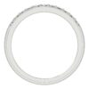 Genuine Diamond I1 G 0.65 Ct Anniversary Ring Prong Set 4.10MM 14K Yellow Gold/White Gold/Rose Gold Authenticate Certificate