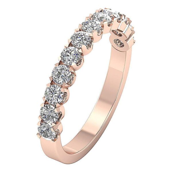 Engagement Wedding Rind Real Diamond I1 G 1.05 Ct 14K Solid Yellow Gold/White Gold/Rose Gold Authenticate Certificate