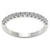 VS1 E 0.45 Ct Natural Real Round Diamond Engagement Ring 14K Solid White Gold/Rose Gold/ Yellow Gold 2.20 MM With Certificate