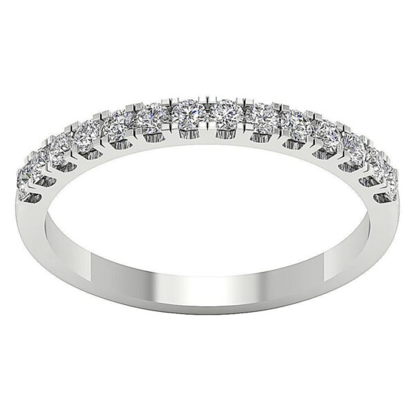 VS1 E 0.45 Ct Natural Real Round Diamond Engagement Ring 14K Solid White Gold/Rose Gold/ Yellow Gold 2.20 MM With Certificate