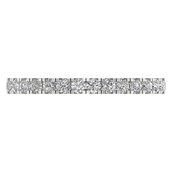 VS1 E 0.45 Ct Natural Real Round Diamond Engagement Ring 14K Solid White Gold/Rose Gold/ Yellow Gold 2.20 MM With Certificate
