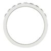 I1 H 1.10Ct Round Diamond/Lab Diamond Channel Set 14Kt White Gold/Rose Gold/ Yellow Gold Anniversary Wedding Ring With Certificate