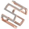 Designer Engagement Wedding Christmas Ring I1 H 0.75Carat Genuine Real Diamond 14Kt Solid Yellow Gold/White Gold/ Rose Gold With Certificate