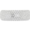 I1 H 4.25Ct Real Diamond Eternity Wedding Christmas Ring 10Kt White Gold/Yellow Gold/Rose Gold with Authenticate Certificate