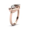 SI1 H 0.09Ct Real Diamond Eternity Wedding Christmas Gift Ring 14Kt White Gold/Yellow Gold/Rose Gold with Authenticate Certificate