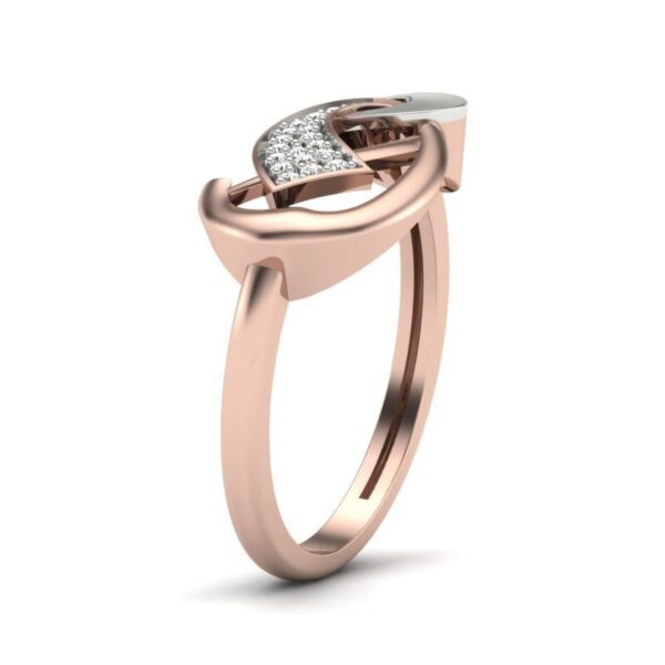 SI1 H 0.09Ct Real Diamond Eternity Wedding Christmas Gift Ring 14Kt White Gold/Yellow Gold/Rose Gold with Authenticate Certificate