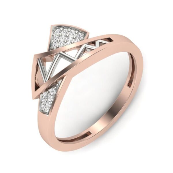 Stunning VS1 F 0.10Ct Real Diamond Eternity Wedding Christmas Gift Ring 14Kt White Gold/Yellow Gold/Rose Gold with Authenticate Certificate