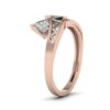 Stunning VS1 F 0.10Ct Real Diamond Eternity Wedding Christmas Gift Ring 14Kt White Gold/Yellow Gold/Rose Gold with Authenticate Certificate