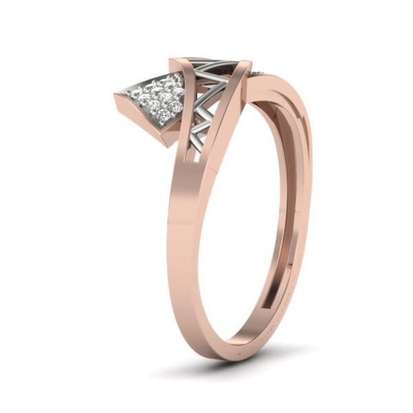 Stunning VS1 F 0.10Ct Real Diamond Eternity Wedding Christmas Gift Ring 14Kt White Gold/Yellow Gold/Rose Gold with Authenticate Certificate