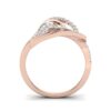 Heart Shape SI1 F 0.40Ct Real Diamond Wedding Christmas Gift Ring 14Kt White Gold/Yellow Gold/Rose Gold with Authenticate Certificate