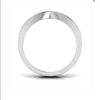 Trio Raw SI F-G 0.25Ct Real Diamond Wedding Christmas Gift Ring 14Kt White Gold/Yellow Gold/Rose Gold with Authenticate Certificate