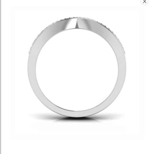 Trio Raw SI F-G 0.25Ct Real Diamond Wedding Christmas Gift Ring 14Kt White Gold/Yellow Gold/Rose Gold with Authenticate Certificate