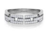 Designer Women's Band SI FG 0.16Ct Real Diamond Wedding Christmas Gift Ring 14Kt White Gold/Yellow Gold/Rose Gold Authenticate Certificate