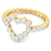 Heart Shape Diamond Ring SI1 H 0.18 Ct Round Cut Valantine Gift 14K Solid Yellow Gold Authenticate Certificate