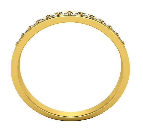 I1 H 0.25 Ct Round Cut Diamond Ring Prong Set 14K Solid Yellow Gold/White Gold/Rose Gold Authenticate Certificate