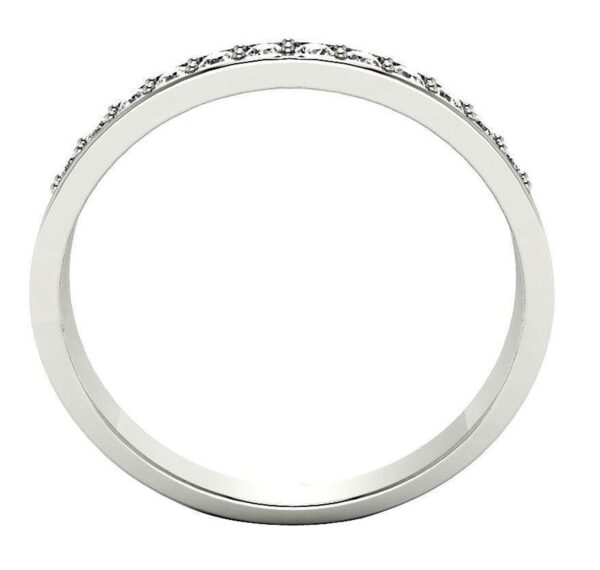 I1 H 0.25 Ct Round Cut Diamond Ring Prong Set 14K Solid Yellow Gold/White Gold/Rose Gold Authenticate Certificate