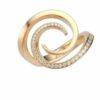 SI H 0.74Ct Round Diamond/Lab Diamond Channel Set 14Kt White Gold/Rose Gold/ Yellow Gold Anniversary Wedding Ring With Certificate