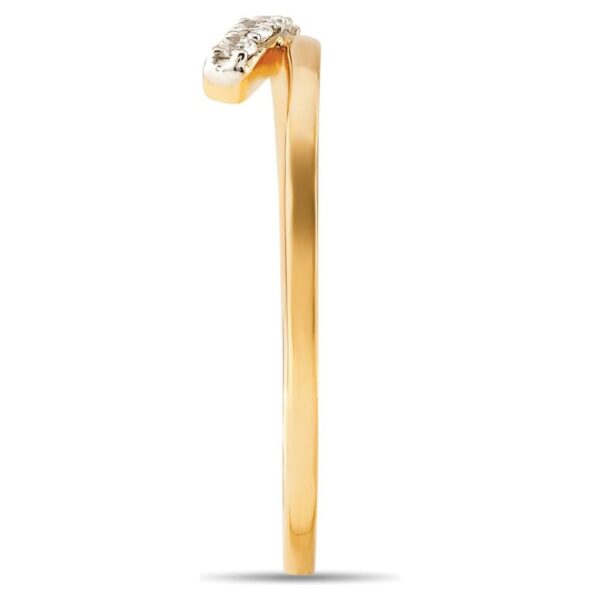 Delicate SI H 0.10Ct Round Real Diamond/Lab Grown Diamond 14Kt White Gold/Rose Gold/ Yellow Gold Anniversary/Wedding Ring With Certificate
