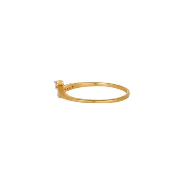 Delicate SI H 0.10Ct Round Real Diamond/Lab Grown Diamond 14Kt White Gold/Rose Gold/ Yellow Gold Anniversary/Wedding Ring With Certificate