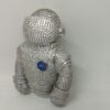 3" Long Spaceman Suit with Alien Face having Shutter mechanism 925 Silver Customized Fully Studded with CZ/ Moissainite Trendy Pendant