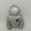3" Long Spaceman Suit with Alien Face having Shutter mechanism 925 Silver Customized Fully Studded with CZ/ Moissainite Trendy Pendant