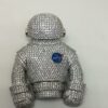 3" Long Spaceman Suit with Alien Face having Shutter mechanism 925 Silver Customized Fully Studded with CZ/ Moissainite Trendy Pendant