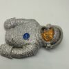 3" Long Spaceman Suit with Alien Face having Shutter mechanism 925 Silver Customized Fully Studded with CZ/ Moissainite Trendy Pendant