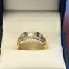 Men's Band SI H 0.30Ct Real Diamond Ring 14Kt White Gold/Yellow Gold/Rose Gold With Authenticate Certificate For Father's Day