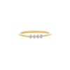 SI H 0.06Ct Round Four Real Diamond/Lab Grown Diamond 14Kt White Gold/Rose Gold/ Yellow Gold Anniversary/Wedding Ring With Certificate
