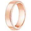 Eternity Men's Band SI H 0.42Ct Real Diamond Ring 14Kt White Gold/Yellow Gold/Rose Gold With Authenticate Certificate For Father's Day
