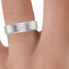 Solitaire Men's Band SI H 0.10Ct Real Diamond Ring 14Kt White Gold/Yellow Gold/Rose Gold With Authenticate Certificate For Father's Day