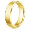 Solitaire Men's Band SI H 0.10Ct Real Diamond Ring 14Kt White Gold/Yellow Gold/Rose Gold With Authenticate Certificate For Father's Day