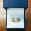 Men's Band SI H 0.30Ct Real Diamond Ring 14Kt White Gold/Yellow Gold/Rose Gold With Authenticate Certificate For Father's Day