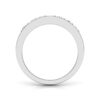 Beautiful Diamond Band SI1 H 0.50 Ct Round Cut Diamond Ring For Valantine Day Special 14K Solid White Gold Authenticate Certificate