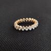 Oval Cut Diamond Full Eternity Ring Band Made in 14k Gold Studded with VVS F Colour Certified Lab Grown Diamond, Oval Cut Diamond