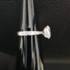 3 Ct Oval cut Solitaire Ring Made in 14k Gold Studded with VS1 F Color IGI Certified Lab Grown Diamond