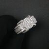 Charming Men Ring Made in 10 / 14 KT Gold, Studded with Moissanite Stone With Royal and Lavish Look For Birthday / Anniversary Gift