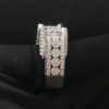 Charming Men Ring Made in 10 / 14 KT Gold, Studded with Moissanite Stone With Royal and Lavish Look For Birthday / Anniversary Gift