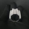 Charming Men Ring Made in 10 / 14 KT Gold, Studded with Moissanite Stone With Royal and Lavish Look For Birthday / Anniversary Gift