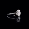 Oval Shape Solitaire Women's Ring Made in 18KT /14KT /10KT Gold Embellished With Shinny Moissanite Diamond For Birthday And Anniversary Gift