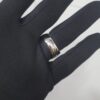 Iced Out Dollar Style Ring Made in 925 Sterling Silver Embellished With Shinny Moissanite Diamonds For Birthday And Memorial And Unisex Gift