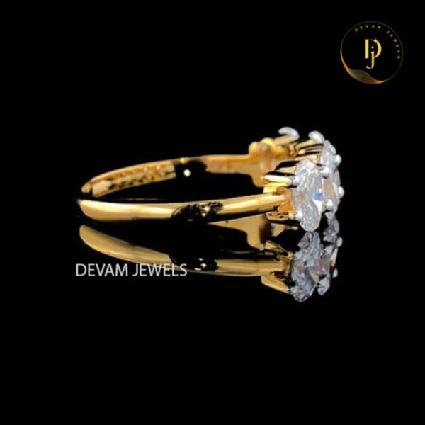 Half Eternity Band with Oval Cut - 0.10 CT - 0.25 CT, Handcrafted Anniversary Gift, Wedding Ring