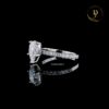 Pear Brilliant Cut Lab Grown Diamond Ring 1 CT - 3 CT Solitaire Engagement Ring D/VVS Lab Grown Diamond Wedding Ring for Her