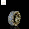 Luminous Charm Pear Diamond Ring Made In 18 / 14 / 10KT Gold Embellished With Shinny Moissanite Diamond For The Wedding And Anniversary Gift